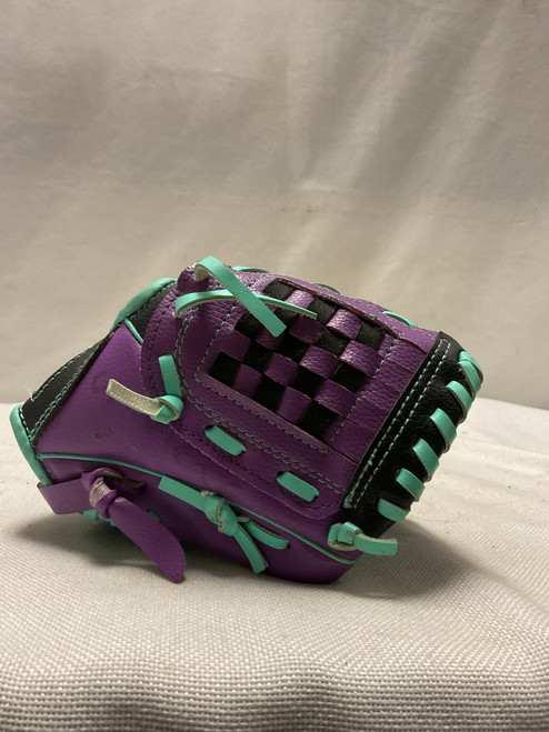 Vist Large View of Product Image Which is Used Dsg TBALL BB/SB Glove T-ball Purple 8"