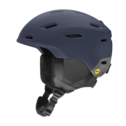 Vist Large View of Product Image Which is New Smith Descend MIPS 2026 Snow Helmet Navy- SM