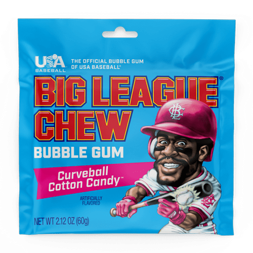 Vist Large View of Product Image Which is New Big League Chew Cotton Candy