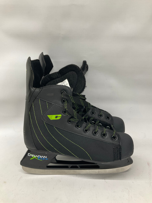Used CANADIAN X LITE Senior Hockey Skate Senior 10 11836-S000032541 Vist Large View of Product Image Which is Used CANADIAN X LITE Senior Hockey Skate Senior 10