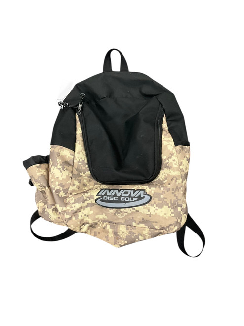 Vist Large View of Product Image Which is Used Innova Disc Golf Backpack Black