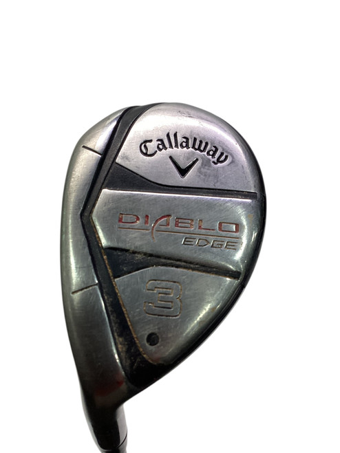Used Callaway DIABLO EDGE LH Mens Hybrid Club LH 3 Hybrid 11347-S000258417 Vist Large View of Product Image Which is Used Callaway DIABLO EDGE LH Mens Hybrid Club LH 3 Hybrid