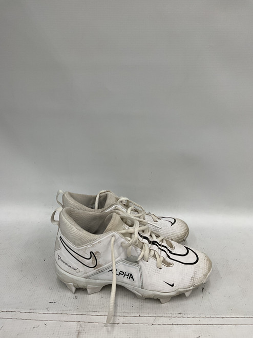 Vist Large View of Product Image Which is Used Nike ALPHA BB/SB Cleats White Junior 05.5