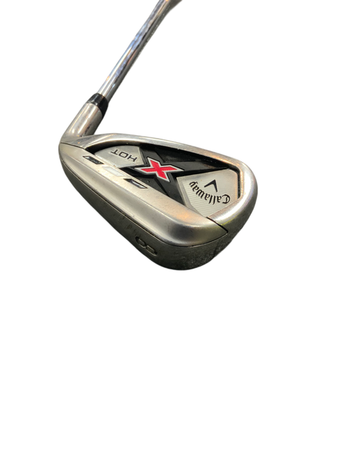 Used Callaway X HOT Mens Individual Iron RH 8 Iron 11770-S000065672 Vist Large View of Product Image Which is Used Callaway X HOT Mens Individual Iron RH 8 Iron