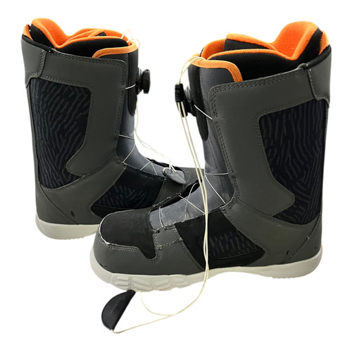 Used DC Shoes PHASE BOA Mens Snowboard Boots Grey Senior 11 11820-S000048200 Vist Large View of Product Image Which is Used DC Shoes PHASE BOA Mens Snowboard Boots Grey Senior 11