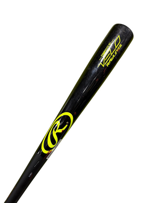 Vist Large View of Product Image Which is Used Rawlings VELO COMPOSITE 151 BB/SB Wood Bat 31"