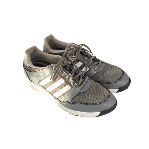 Vist Large View of Product Image Which is Used Adidas Mens Golf Shoes Grey Senior 9.5