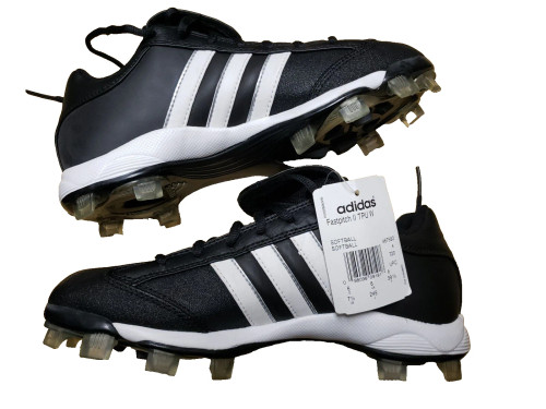 Vist Large View of Product Image Which is Used Adidas FASTPITCH II TPU BB/SB Cleats Royal Blue Senior 6