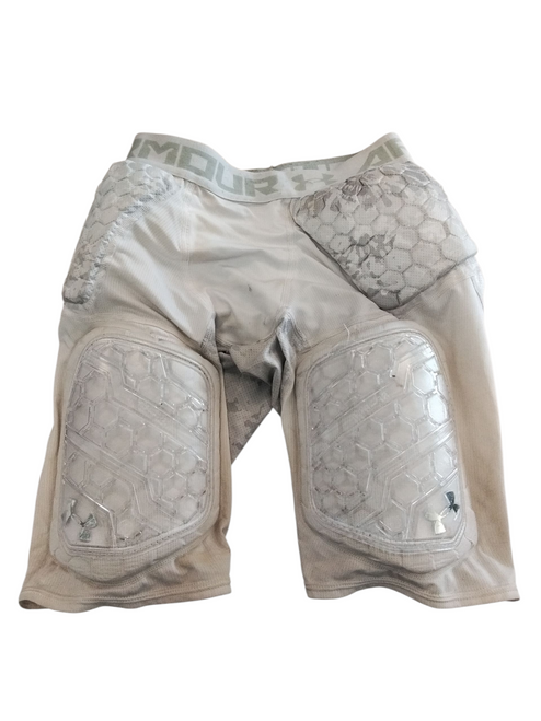 Vist Large View of Product Image Which is Used Under Armour FB Girdles White MD
