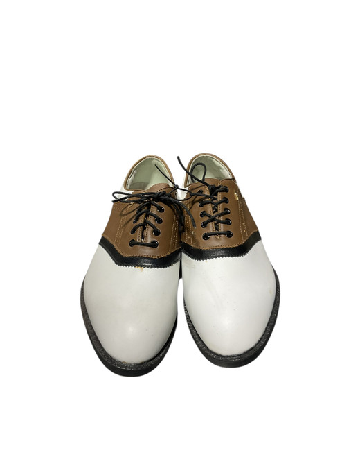 Vist Large View of Product Image Which is Used Mizuno Mens Golf Shoes Brown Senior 8