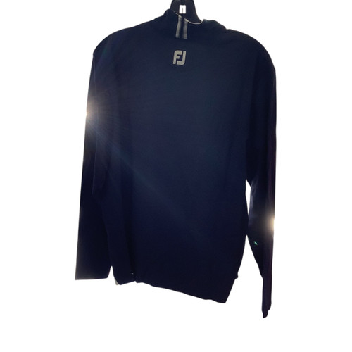 Vist Large View of Product Image Which is Used Foot Joy NBC GOLF QUARTER ZIP Outerwear Light Jacket M Navy Blue MD