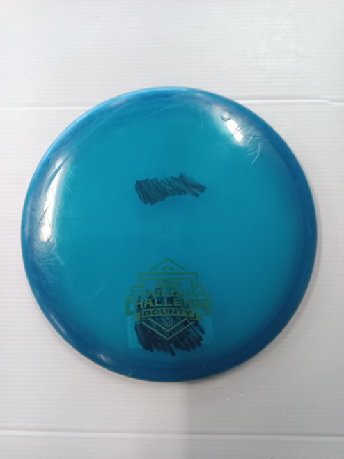 Vist Large View of Product Image Which is Used Dynamic Discs BOUNTY Disc Golf Mid Range Royal Blue