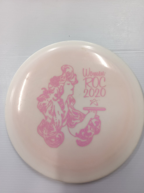 Vist Large View of Product Image Which is Used Prodigy Disc WOMEN ROC Disc Golf Mid Range White