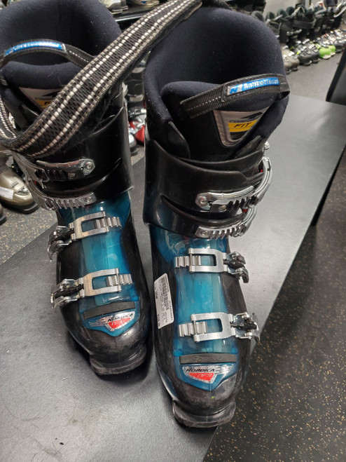 Vist Large View of Product Image Which is Used Nordica CRUISE S SZ 10.5 Mens DH Ski Boot Black 285 MP - M10.5 - W11.5