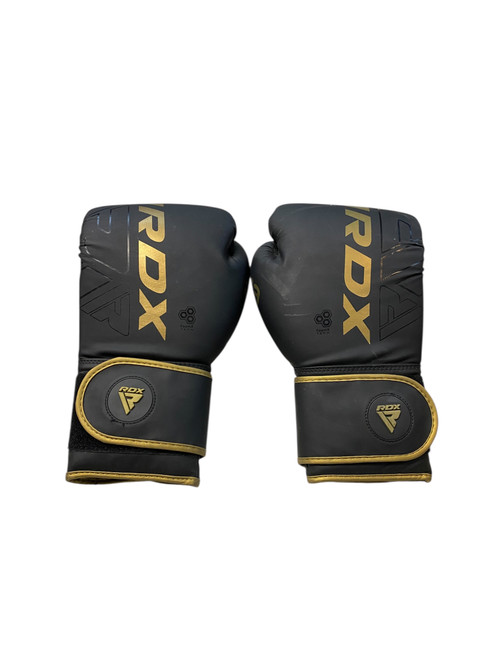 Vist Large View of Product Image Which is Used USA RDX Boxing Gloves Black LG