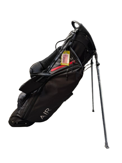 Vist Large View of Product Image Which is Used Maxfli MAXFLI AIR STAND BAG 4-WAY Mens Stand Bag Black