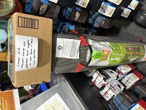 Vist Large View of Product Image Which is Used Coleman 10' X 10' INSTANT SUN SCREEN