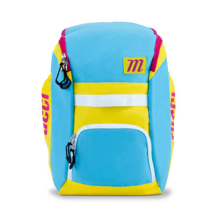 Vist Large View of Product Image Which is New MARUCCI FOXTROT TBALL BACKPACK-CB/YL