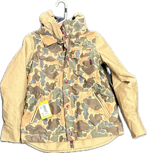Vist Large View of Product Image Which is Used Outerwear Heavy Jacket W Black MD
