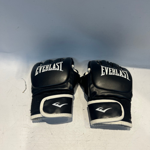 Vist Large View of Product Image Which is Used Everlast MMA Gloves Black SM