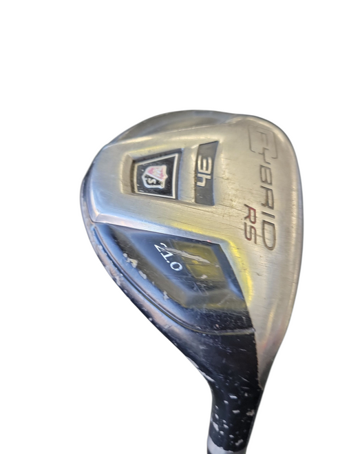 Vist Large View of Product Image Which is Used Wilson FYBIRD RS Mens Hybrid Club RH 3 Hybrid