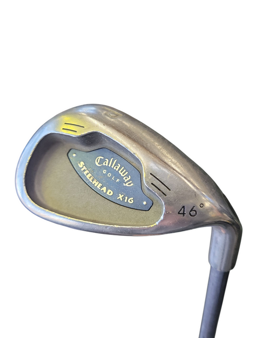 Vist Large View of Product Image Which is Used Callaway STEELHEAD X16 Golf Wedge Mens RH Pitching Wedge