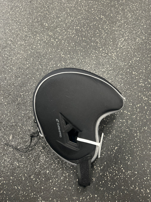 Vist Large View of Product Image Which is Used Champro SOFT SHELL 7 ON 7 HELMET FB Helmet Black LG