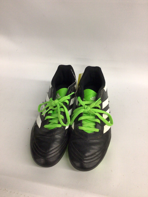 Vist Large View of Product Image Which is Used Adidas Soccer Cleats Black Junior 04.5