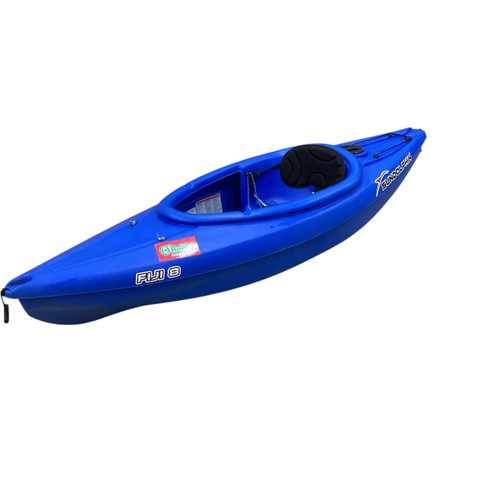 Vist Large View of Product Image Which is Used Sun Dolphin FIJI 8 SIT IN KAYAK Kayak Royal Blue 8Ft