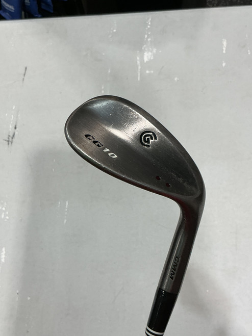 Vist Large View of Product Image Which is Used Cleveland CG10 Golf Wedge Mens RH 56 Degree