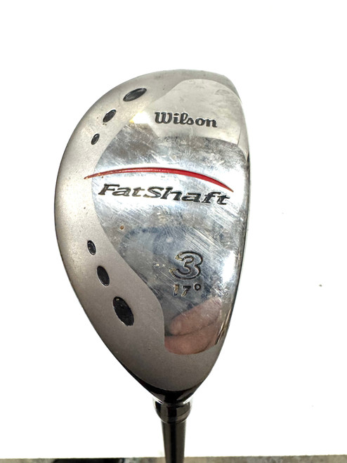 Vist Large View of Product Image Which is Used Wilson FAT SHAFT Mens Hybrid Club RH 3 Hybrid