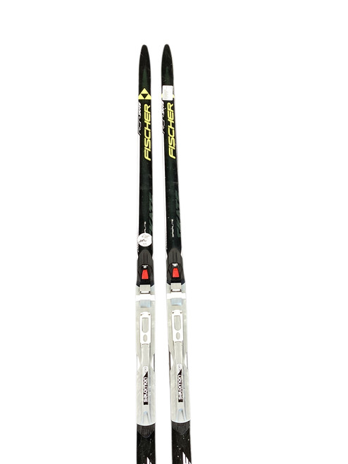 Vist Large View of Product Image Which is Used Fischer RCR SKATE Boys XC Ski/Binding