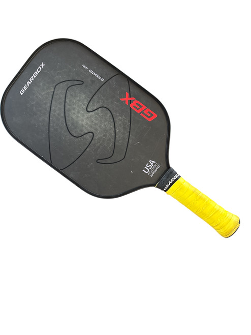 Vist Large View of Product Image Which is Used Gearbox ELONGATED 16MM Pickleball Racquet Black