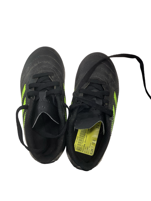 Vist Large View of Product Image Which is Used Adidas Soccer Cleats Black Youth 10.0