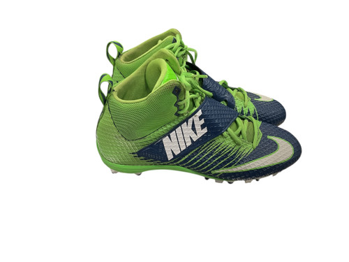 Vist Large View of Product Image Which is Used Nike 847554-429 Adult FB Cleats Green Senior 12