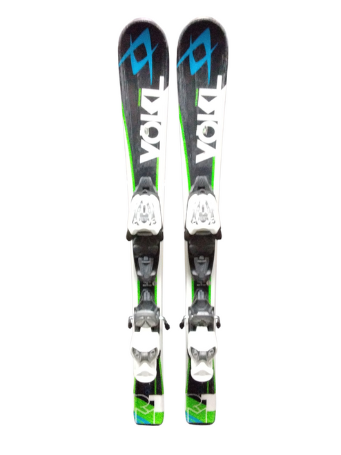 Vist Large View of Product Image Which is Used Volkl RTM Boys DH Ski/Binding Black 90 cm