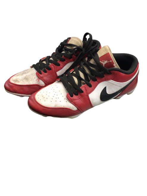 Vist Large View of Product Image Which is Used Nike Adult FB Cleats Red Senior 10.5