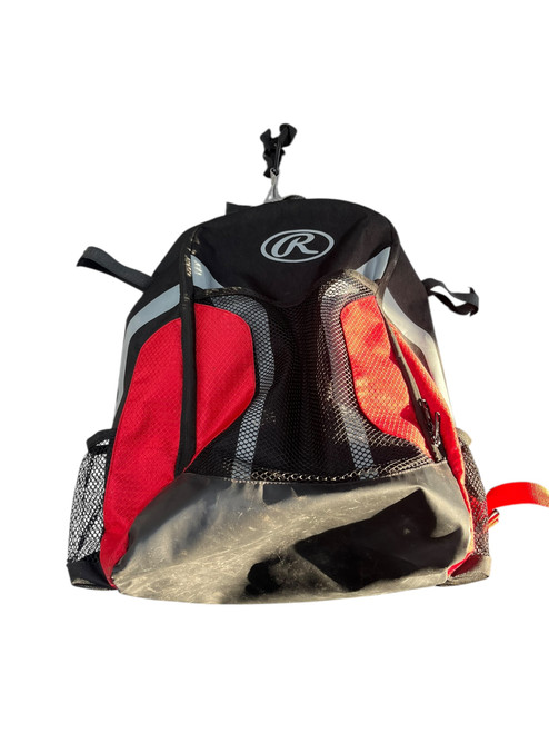 Vist Large View of Product Image Which is Used Rawlings BACKPACK BAG BB/SB Player Carry Bag Red