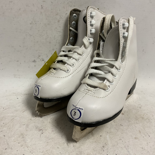 Vist Large View of Product Image Which is Used DBX Girls Figure Skate White Youth 11.0