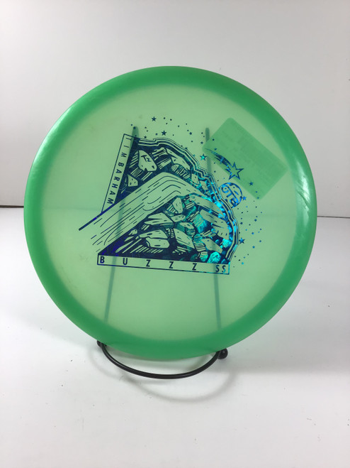 Vist Large View of Product Image Which is Used Discraft Z BUZZZ SS Disc Golf Mid Range Green 177g