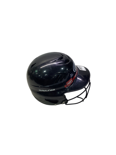 Used Rawlings VAPOR T-BALL 6 1/4-6 7/8 Batting Helmet w/Mask Black One Size 11347-S000258462 Vist Large View of Product Image Which is Used Rawlings VAPOR T-BALL 6 1/4-6 7/8 Batting Helmet w/Mask Black One Size