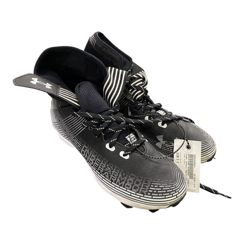 Vist Large View of Product Image Which is Used Under Armour Adult FB Cleats Black Senior 9