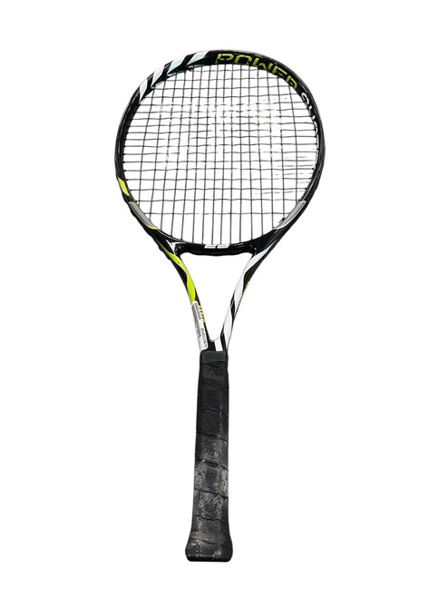 Vist Large View of Product Image Which is Used Wilson HYPER ION Adult Tennis Racquet Black Unknown