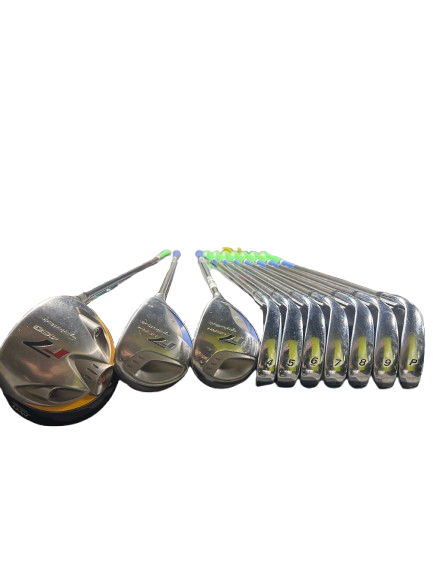 Vist Large View of Product Image Which is Used Taylormade TAYLORMADE R7 DRIVER/WOODS/IRONS Womens Complete Set RH 11 Piece