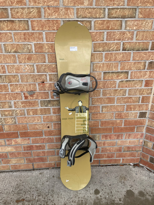 Vist Large View of Product Image Which is Used FRESH Mens Board/Bindings Gold 148 cm