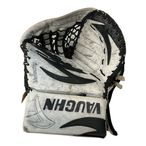 Vist Large View of Product Image Which is Used Vaughn VELOCITY Senior Goalie Catcher White