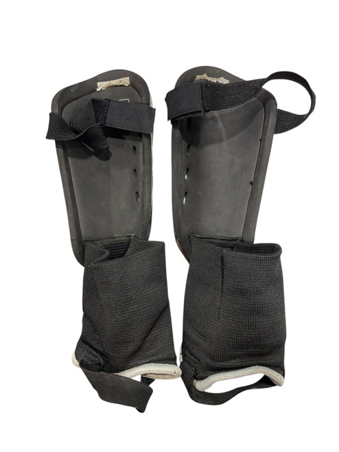 Vist Large View of Product Image Which is Used Dsg Soccer Shin Guards Youth Grey Youth