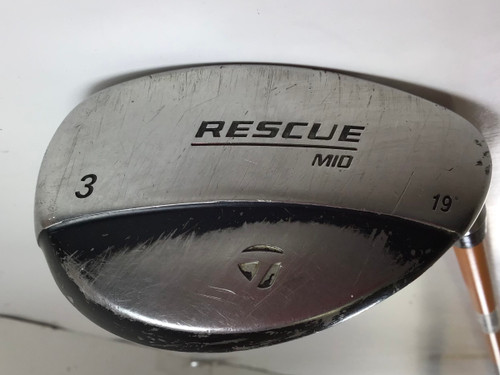 Vist Large View of Product Image Which is Used Taylormade RESCUE MID Mens Hybrid Club RH 3 Hybrid