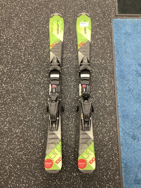 Vist Large View of Product Image Which is Used Elan EXPLORE Boys DH Ski/Binding None 100 cm