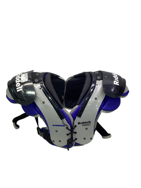 Vist Large View of Product Image Which is Used Riddell PURSUIT FB Shoulder Pads Grey 2X